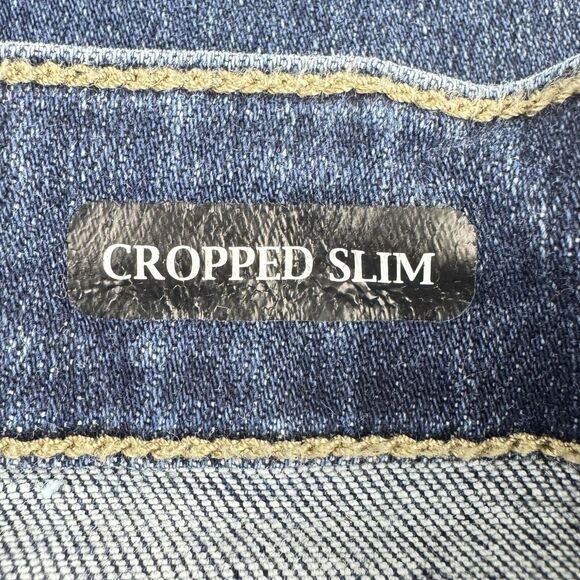 Judy Blue Jeans 7/28 Hi Rise Cropped Slim Stretch Denim Style 82390 - Picture 7 of 15
